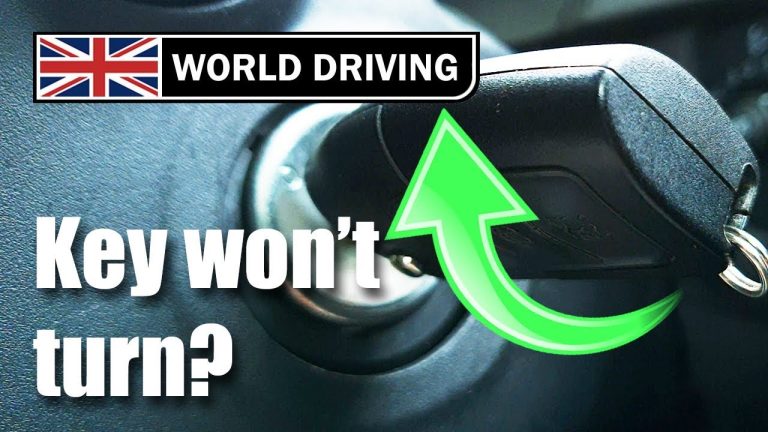 Key Will Not Come Out of Ignition