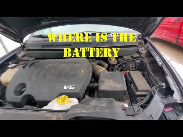 Where is the Battery on Dodge Journey
