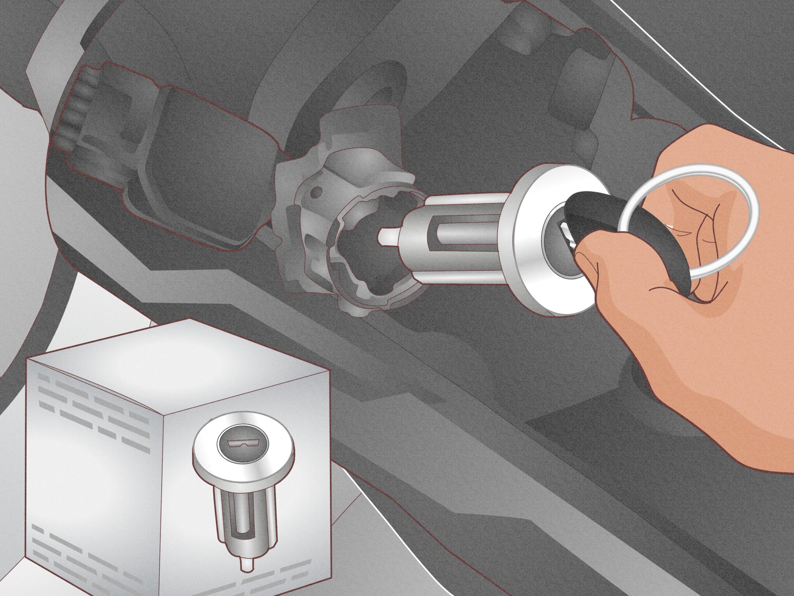How to Unlock a Steering Wheel Without a Key