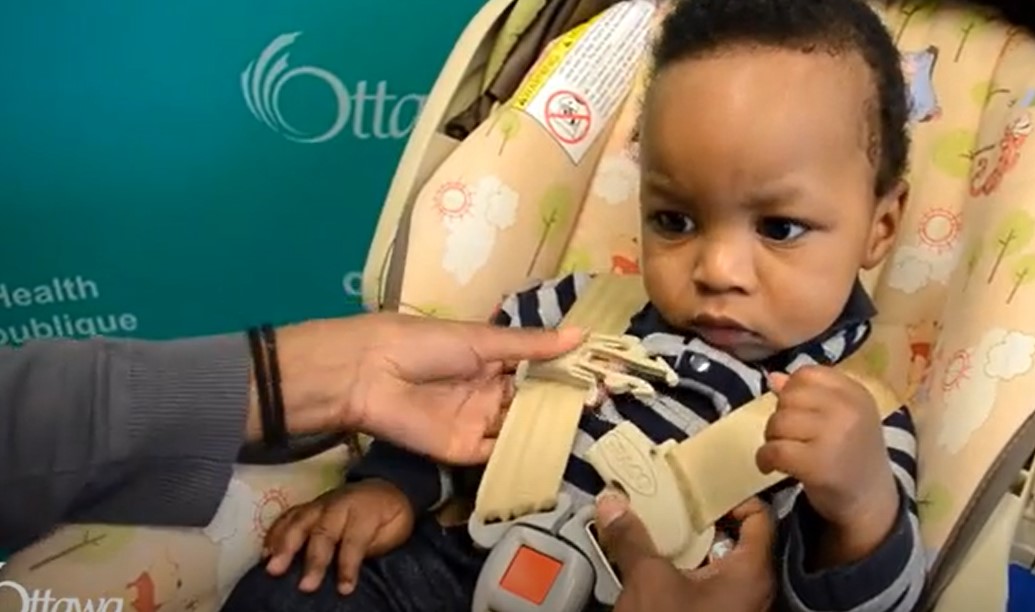 Car seat safety chest clip