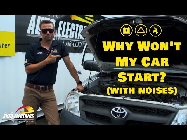 Car Makes Whirring Noise But Won'T Start