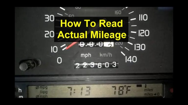 How to Check Miles on a Car