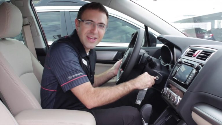 How to Unlock Steering Wheel Subaru