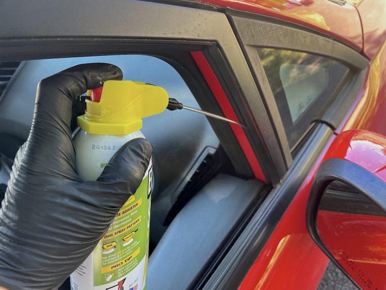 Car Window Lubrication