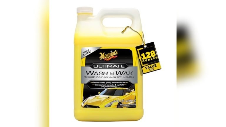 Best Car Wash Soap Wax for a Showroom Shine