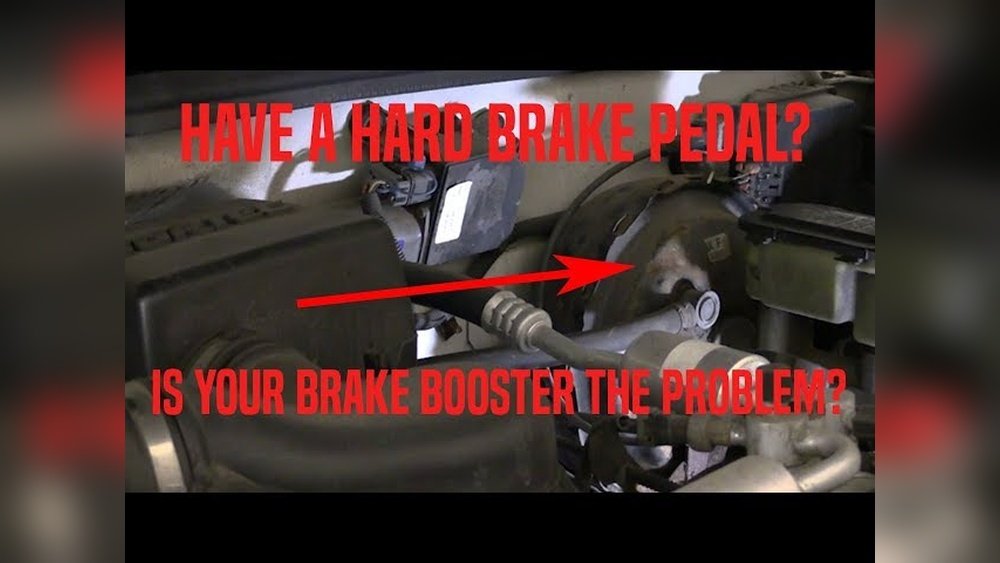 Brake Pedal is Hard to Push