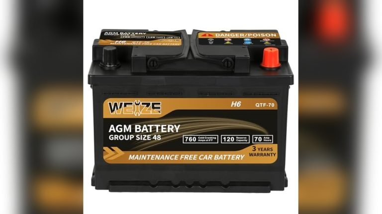 5 Best Group 26 AGM Batteries Reviewed for Performance and Reliability