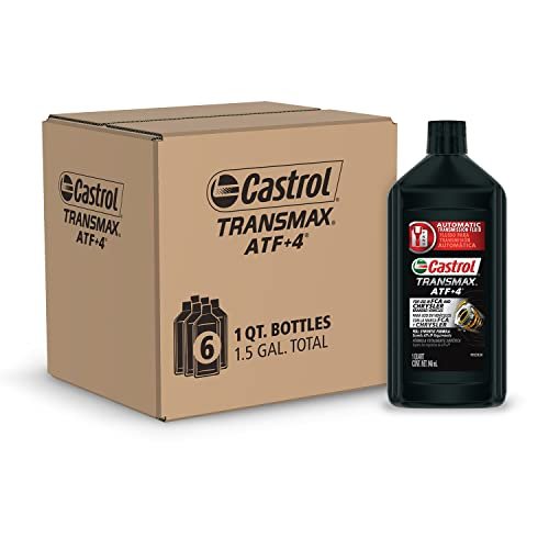 Castrol Transmax ATF+4 Automatic Transmission Fluid, 1...