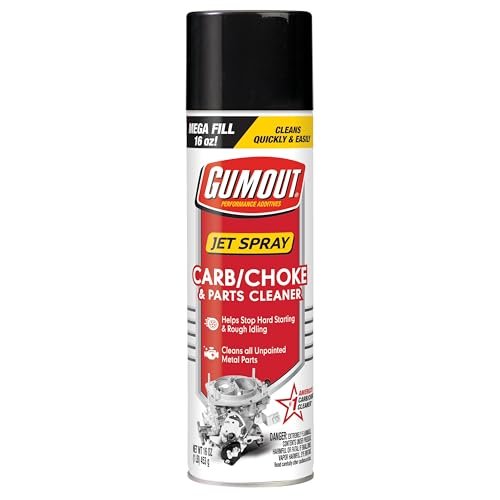 Gumout 800002230 Carb and Choke Cleaner Jet Spray 16oz