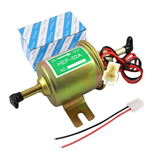 Universal Electric Fuel Pump Kit 12v 3-6 PSI Low Pressure