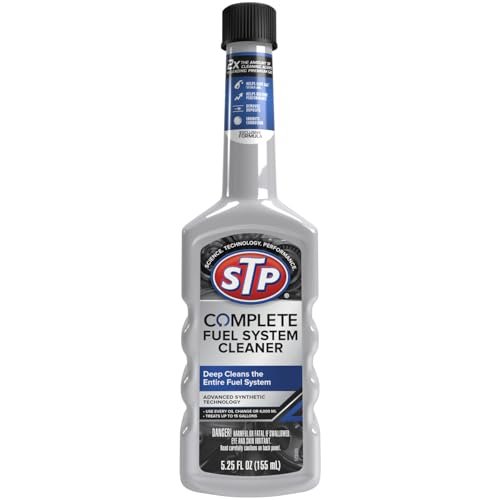 STP Complete Fuel System Cleaner, Fuel Cleaner 5.25 Oz