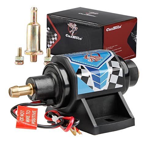 CarBole 12 Volt Electric Fuel Pump 5-9 PSI Gasoline Engine